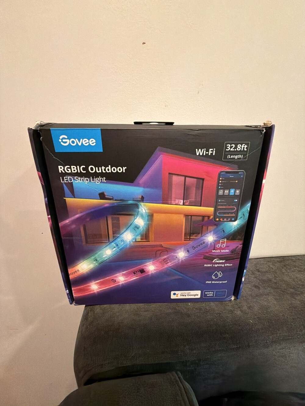Govee RGBIC Outdoor LED Strip Light 32.8ft